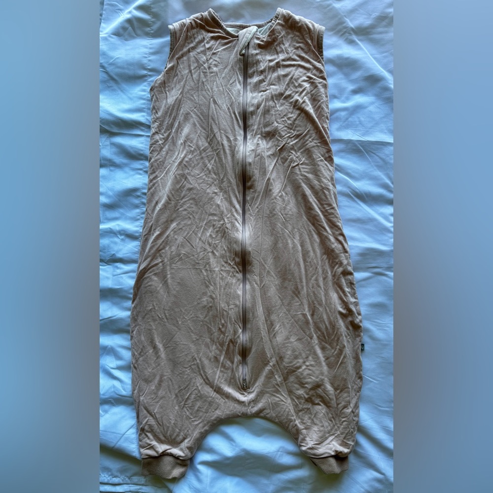 Kyte Baby Footed Sleep Sack, blush/light pink, 18-36 months.